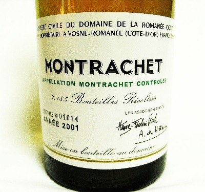 DRC ロマネコンティ モンラッシェ Montrachet 2001